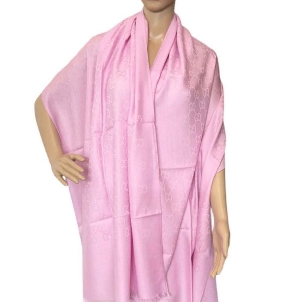 Authentic Gucci Pink Scarf